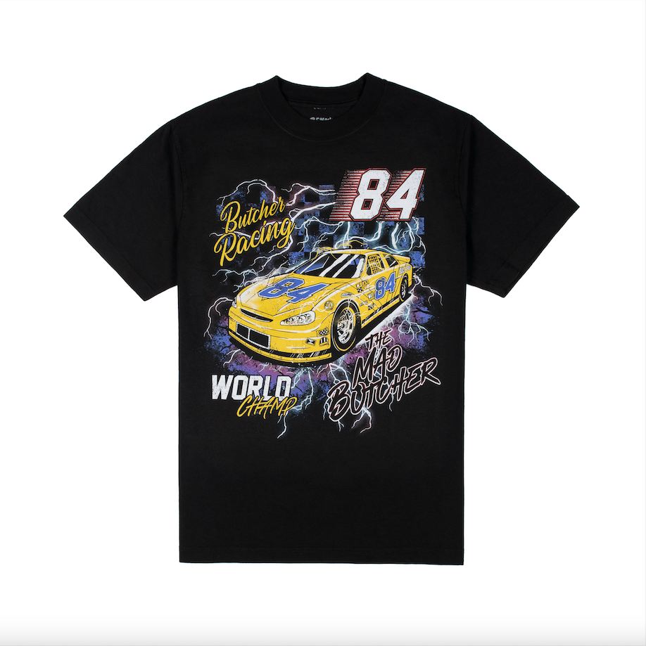 Butcher Racing T-shirt โ Benny the Butcher