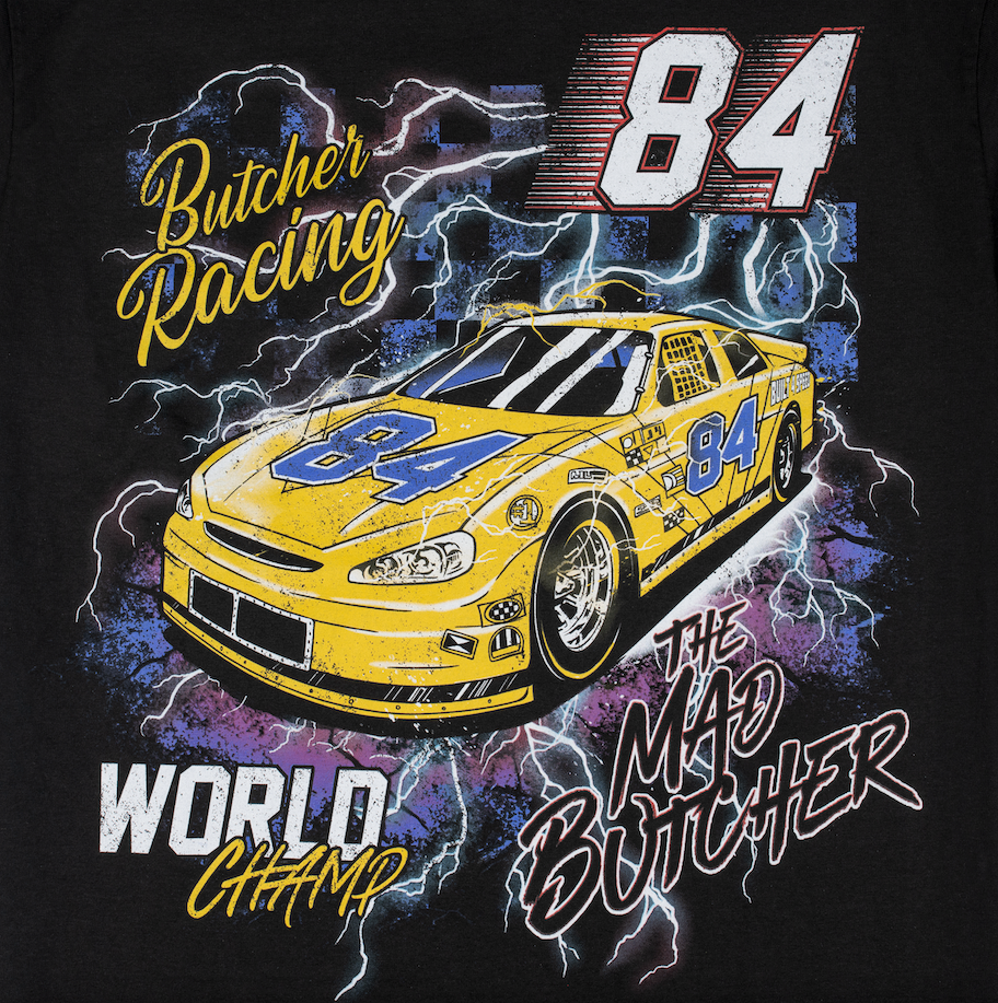 Butcher Racing T-shirt – Benny the Butcher