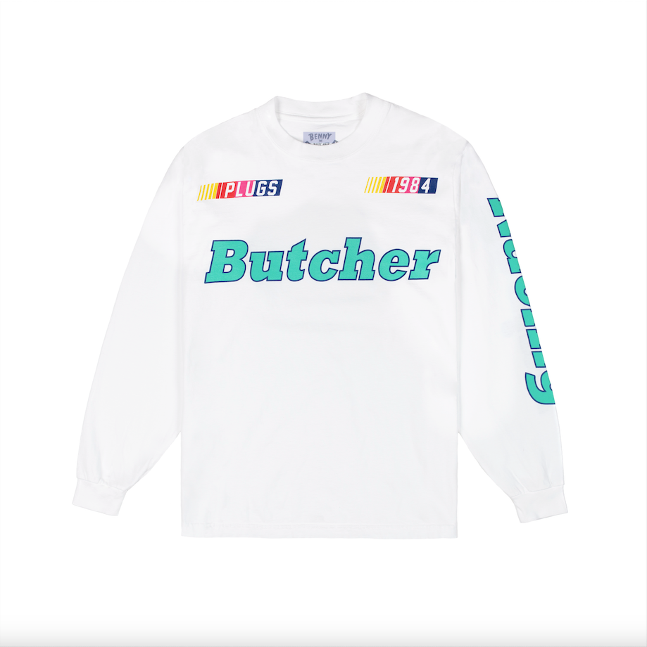 Butcher Racing Long Sleeve โ Benny the Butcher